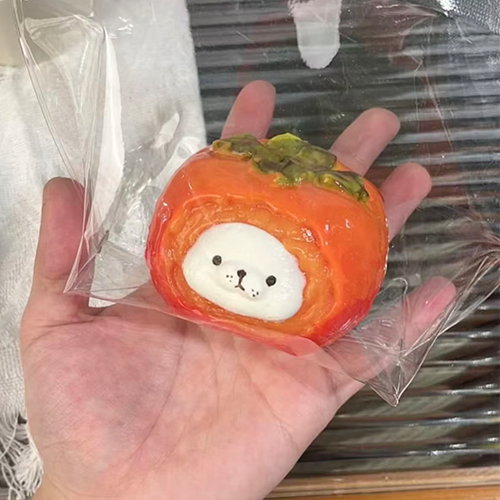 フルーツシーズン　柿アザラシ